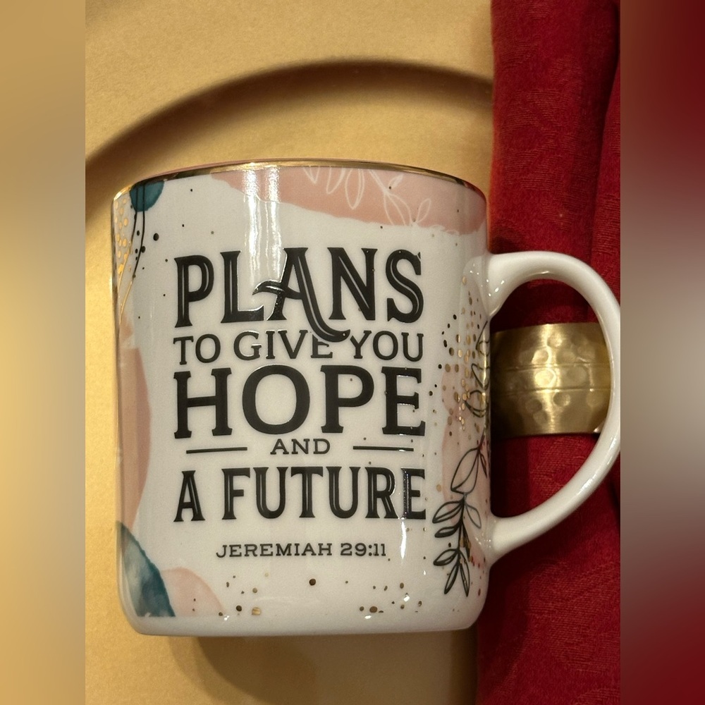 Inspirational White Ceramic Mug - Picture 1 of 2